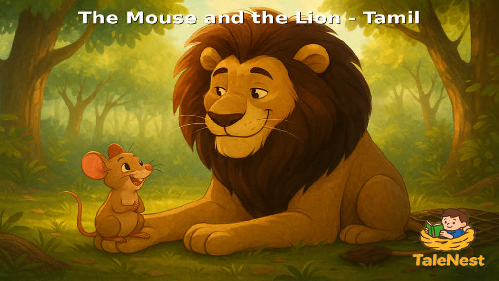 the famous Lion and Mouse story.