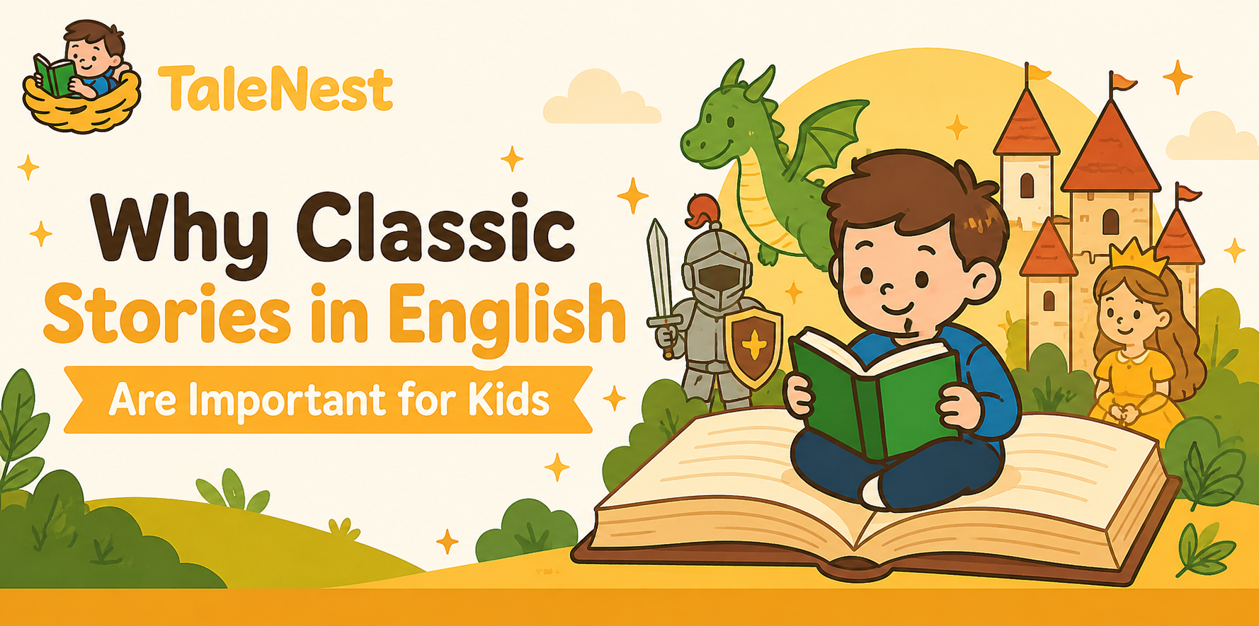 Why Classic Stories in English Are Important for Kids