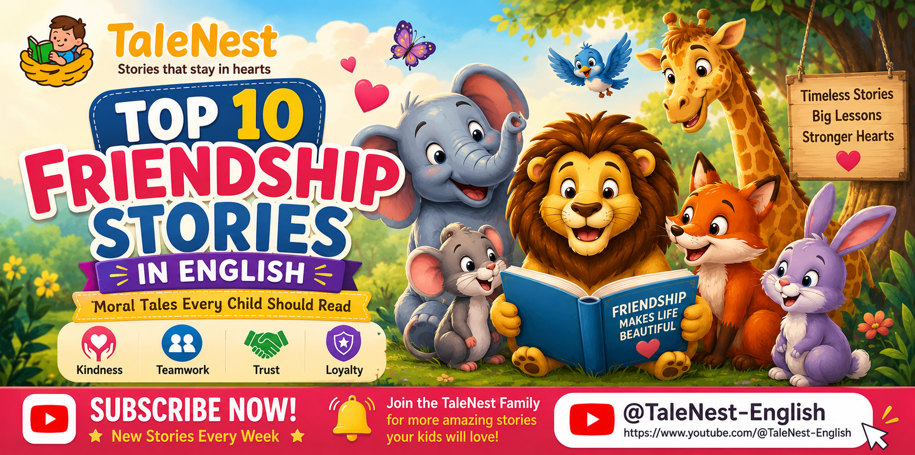 Friendship Stories in English